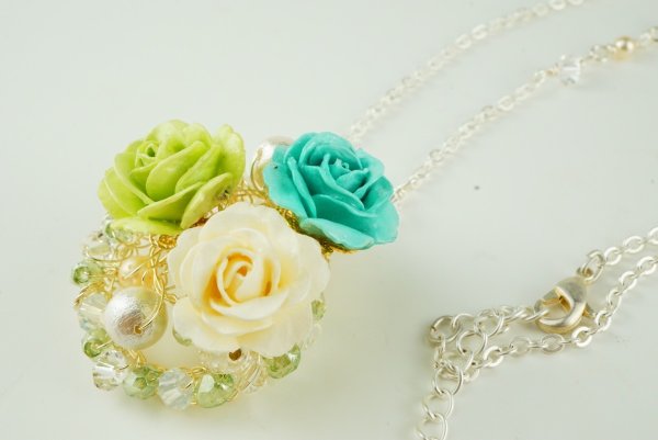 画像3: フラージュ ワイヤーネックレス「mazzet マシェット」キット (3)