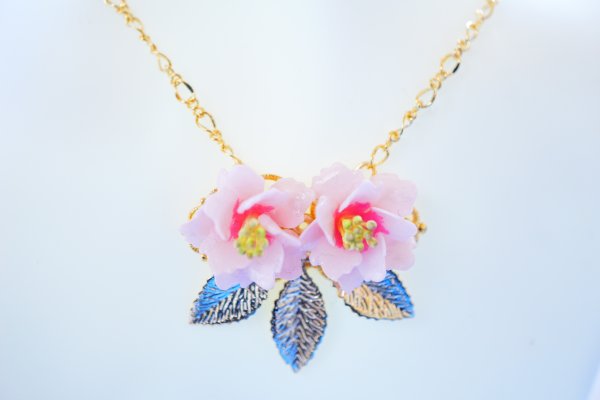 画像2: しだれ桜のネックレス レッスン用キット (2)